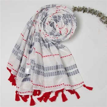 

Women Scarf Ethnic Long Shawl scarfs for ladies Thin Warm Seaside Holiday Sunscreen Beach Lady Female Pashmina scarf women