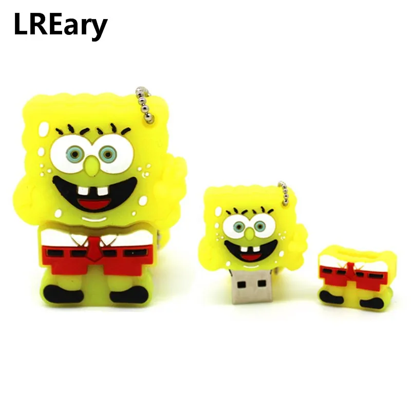 Cartoon Pendrive 128MB lovely Spongebob 4GB 8GB 16GB 32GB 64GB USB Flash Drive Cute Patrick Star Memory Stick Pen Drive U disk Cartoon Pendrive 128MB lovely Spongebob 4GB 8GB 16GB 32GB 64GB USB Flash Drive Cute Patrick Star Memory Stick Pen Drive U disk