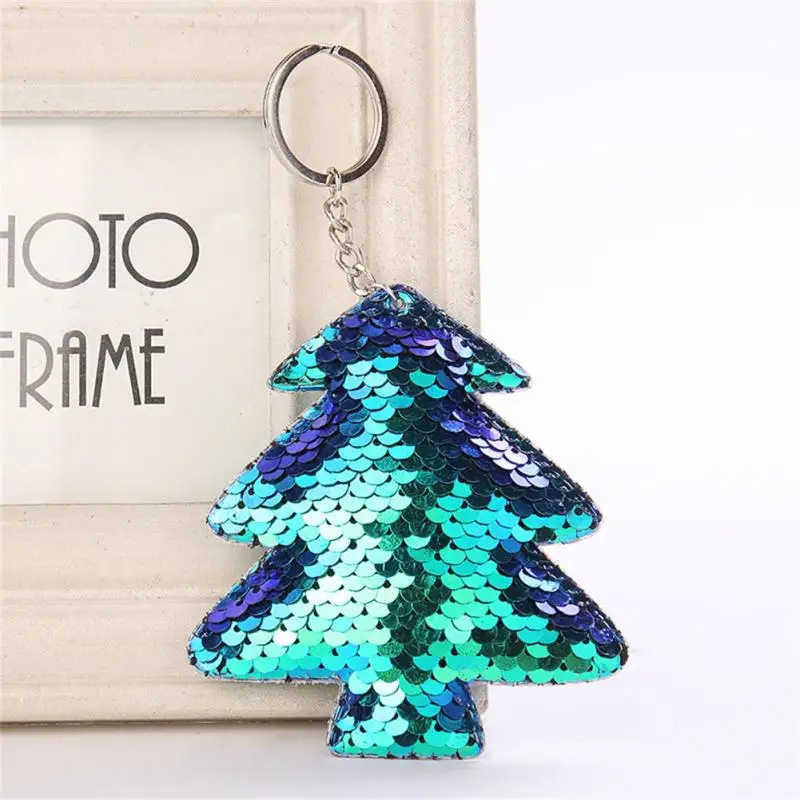 

Fashionable Sequins Big Tree Reflective Glossy Key Chain Key Ring Gift Jewelry