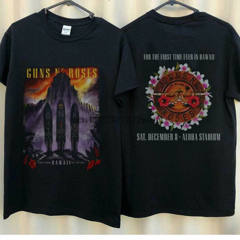 

Guns N roses Tour December 8 2018 Aloha Stadium Hawaii shirt