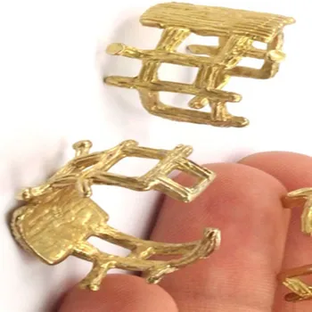

3pc.. Raw Brass Adjustable Rings blank -yN080