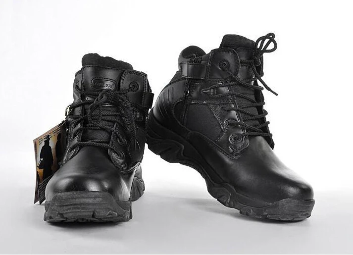 black boots
