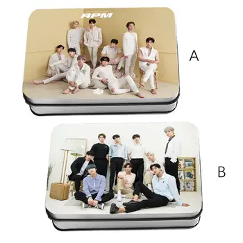 

Kpop SF9 7th Polaroid Lomo Photo Card Mini Album HD Collective Photocard with Metal Box 40pcs