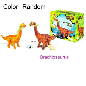 

Electric Walking Lay Eggs with Sound Animals Model 3D Projection Brachiosaurus Dinosaur Battery Operated Toy Kids Baby Gifts