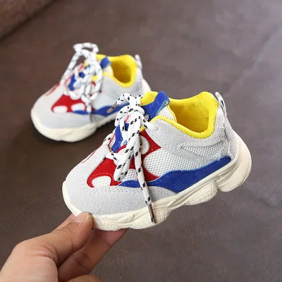 Baby Sport Shoes Autumn Winter New Fashion Breathable baby Boys Net Shoes Girls Anti-Slippery Sneakers Baby Toddler Shoes