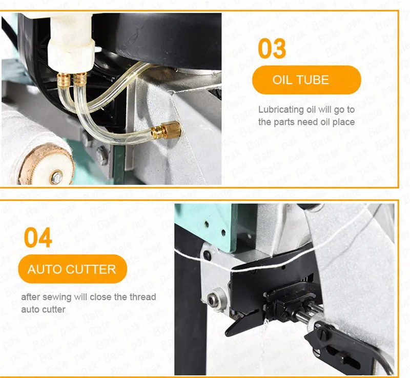 GK26-1AA педаль сшиватель для мешка, для тканых мешков ближе, BateRpak Электрический онлайн автоматический конвейер швейная машина, 220-240 В