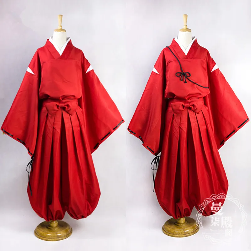 

Inuyasha Cosplay Costume Black And White Sesshoumaru Costume Wigs Free Shipping