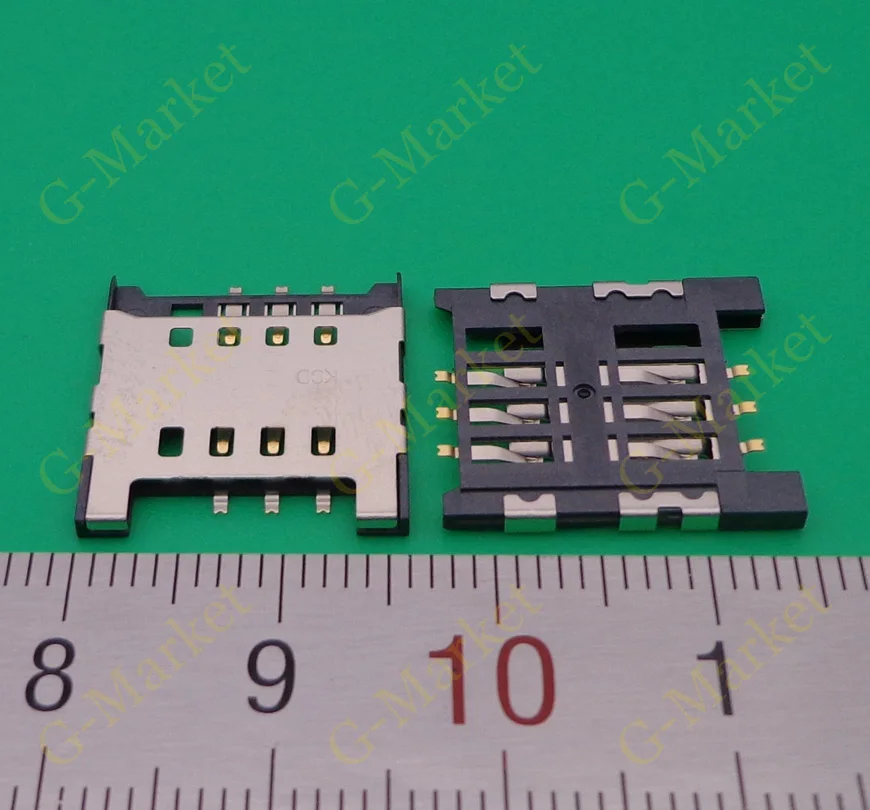 3 100 шт. гнезда для Sim карт LG Optimus 4X HD P880|connector socket|connector 3connector sim card |
