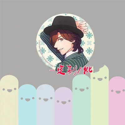 ZXFJXR 58 мм игра Uta No Prince Sama брошь Kurusu Syo Shinomiya Natsuki значок для рюкзака значки на