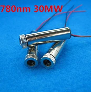 

Fast Free Ship Adjustable Focal length,Wavelength 780nm laser Module 30MW 4-5VDC Laser Diode Module