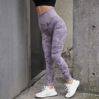 

Hot Camo Seamless Leggings Sport Women Fitness Gym Leggings High Waisted Energy Yoga Pants Flex Vital Athletic Legging