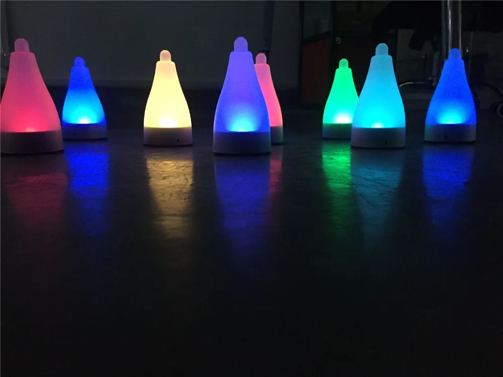 Emissor de Luz Solar do Gramado Luzes do Jardim ao ar Cores da Luz Festa de Natal Lote Colorido Diodo Livre Villa Pátio Lâmpadas 7 Festival Lâmpada 6 Pçs - 11 courtyard lamp