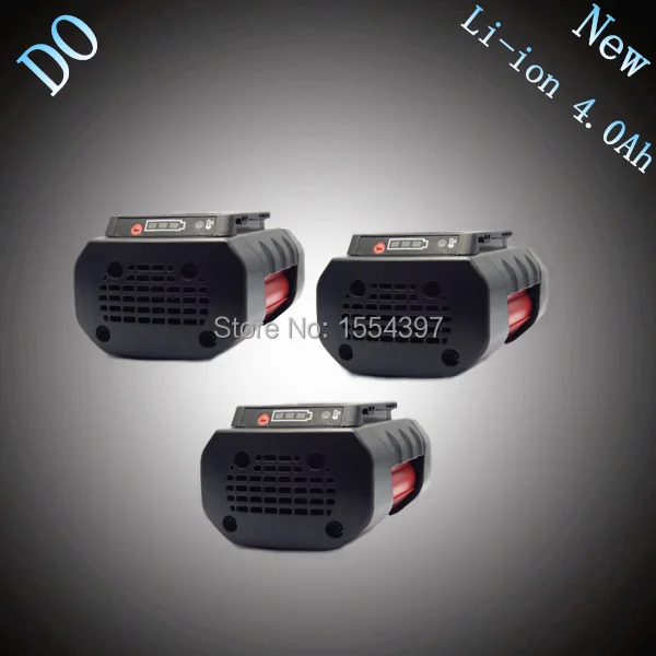 3PCS 4000mAh Lithium Ion Replacement Rechargeable Power Tool Battery for Bosch 36V 2 607 336 108 BAT810 BAT836 BAT840 D-70771 3PCS 4000mAh Lithium Ion Replacement Rechargeable Power Tool Battery for Bosch 36V 2 607 336 108 BAT810 BAT836 BAT840 D-70771