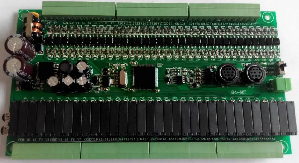 Fx1n Fx2n 64mr 64mt Board For Mitsubishi Plc 32/32 I/o Rs485 