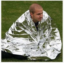 Outdoor necessary PET film emergency blanket emergency blanket life – saving blanket insulation blanket sunscreen outdoor suppli