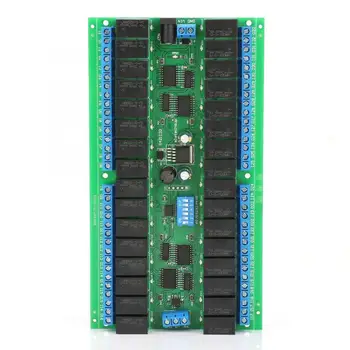 

DC12V Serial Port 32 Channels Switch Control Relay Module R421C32