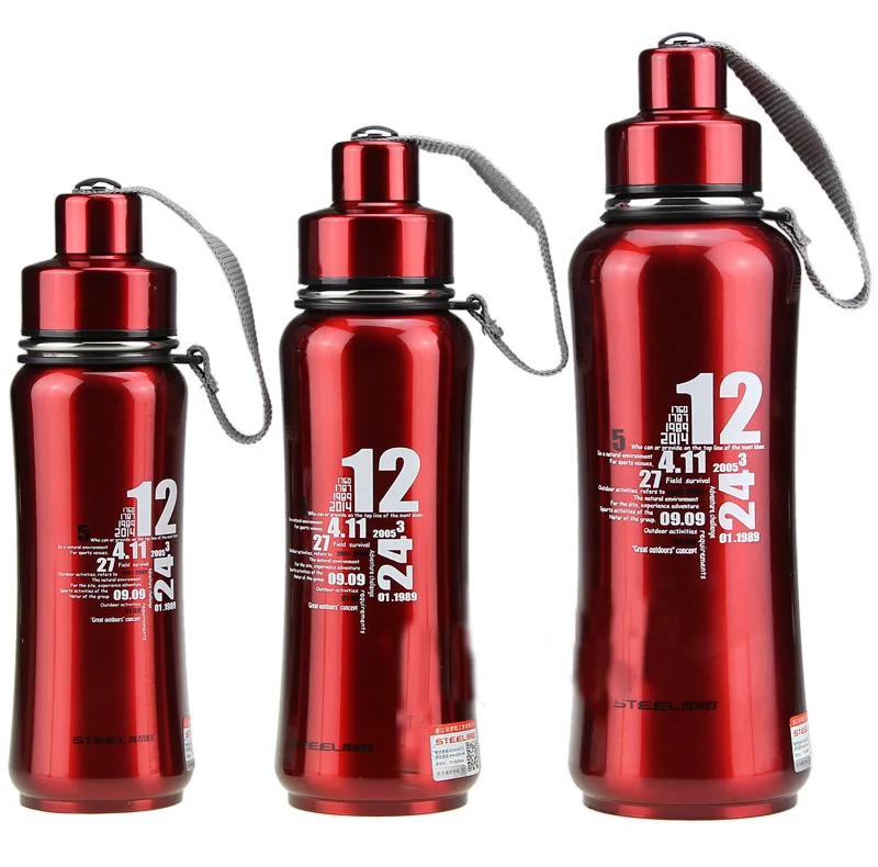 350 800ml Outdoor Vacuum Swell Thermos Sports Bottle Stainless Steel