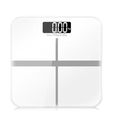 GASON A1 Bathroom floor scales smart household electronic digital Body bariatric LCD display Division value 180kg=400lb/0.1kg