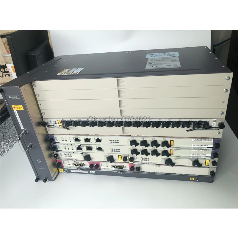 Huawei GPON OLT MA5683T 10G olt с 2 * SCUN + 2 * PRTE + 2 * X2CS + 1 * GPFD C +, Hua wei optic OLT