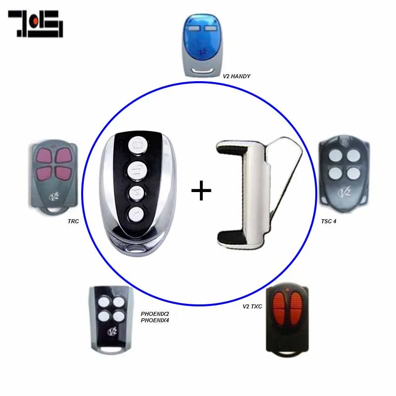 

For V2 replacement remote control transmitter 433Mhz rolling code
