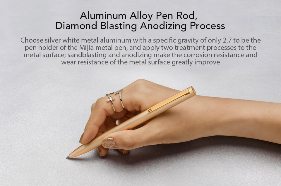 Xiaomi-Mjia-Metal-Signing-Pen-Aluminum-Alloy-180-Degree-Rotation-PREMEC-Refills-0.5mm-Rolling-Ball-Pen-MiKuni-Japan-Ink-(2-1)