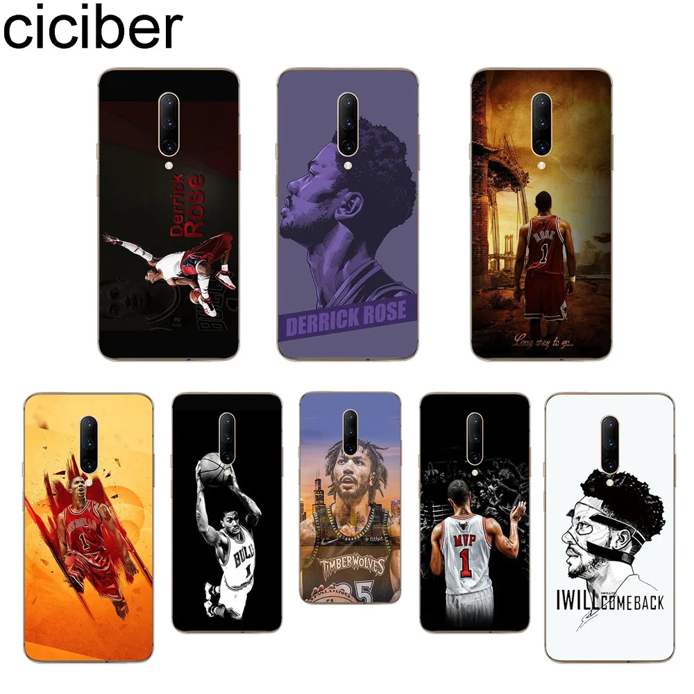 ciciber Derrick Rose Phone Cases For font b Oneplus b font font b 7 b font
