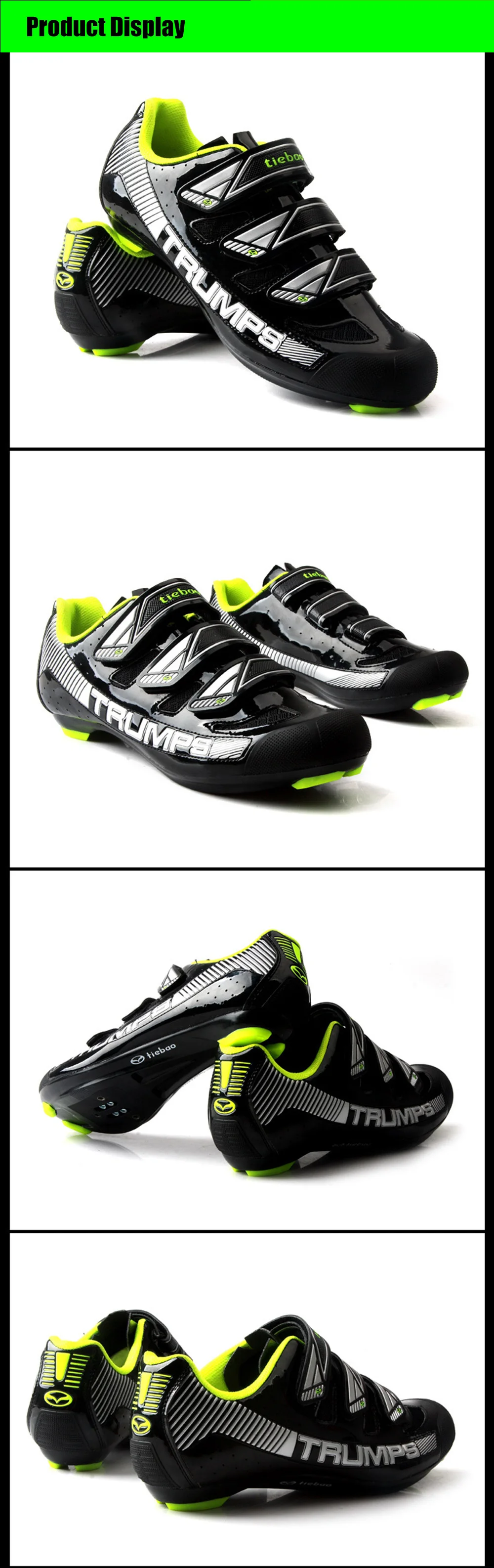 Tiebao Cycling Shoes Road add pedal set Triathlon Professional Bike Bicycle Men Breathable Outdoor Sports Sneakers Zapatillas