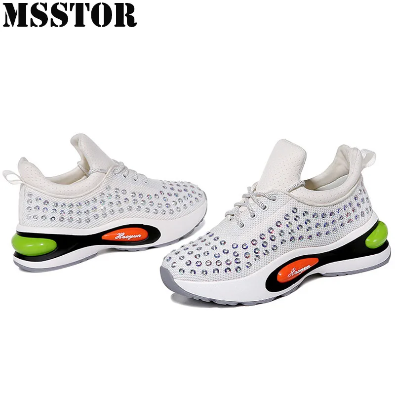 MSSTOR 2019 New Breathable Mesh Sport Shoes For Women Casual Fashion Running Shoes Woman Brand Athletic Walking Ladies Sneakers MSSTOR 2019 New Breathable Mesh Sport Shoes For Women Casual Fashion Running Shoes Woman Brand Athletic Walking Ladies Sneakers