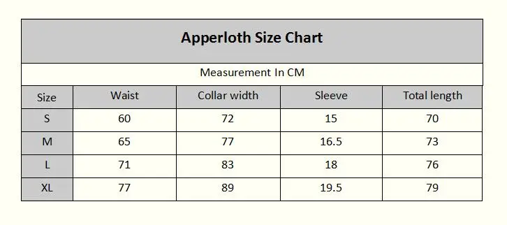 new size chart