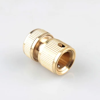 

NEW Metal Garden Water Hose Connector Can Be Through Water Pipe Connector Accessories Watering Garden Hose Connector
