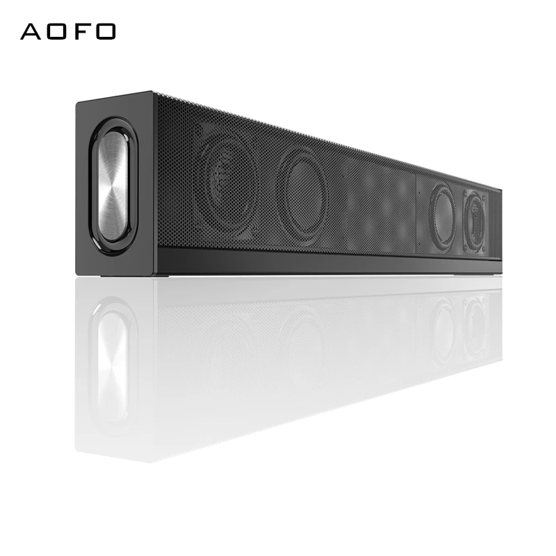 AOFO 2 1 канальная система домашнего кинотеатра Bluetooth Звуковая Панель динамик со