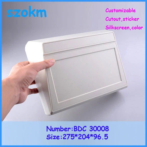 

5 pcs /lot 275x204x97 mm project electronic case plastic box for electronic project plastic project box 275x204x97 mm