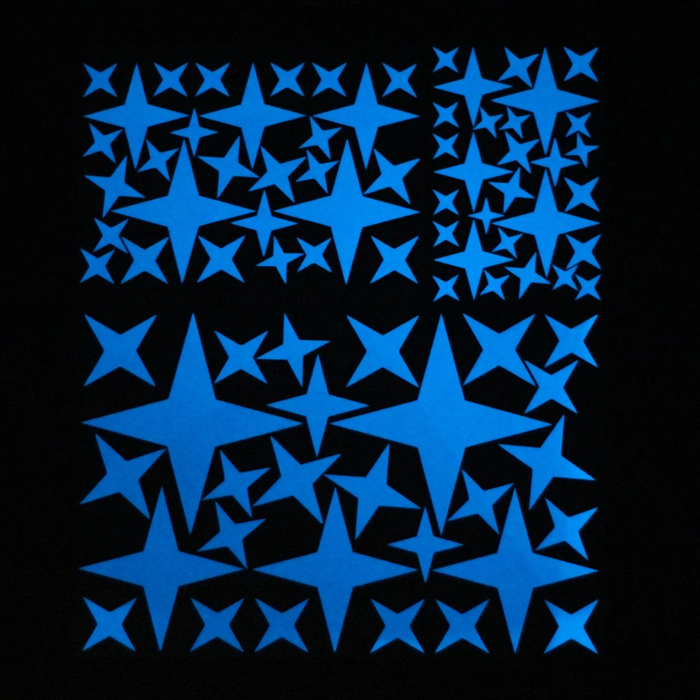 Glow in the Dark Star Stickers Wall Decoration Luminous Decals Kids Room Children Bedroom Ceiling DIY Personalised Decor Sticker