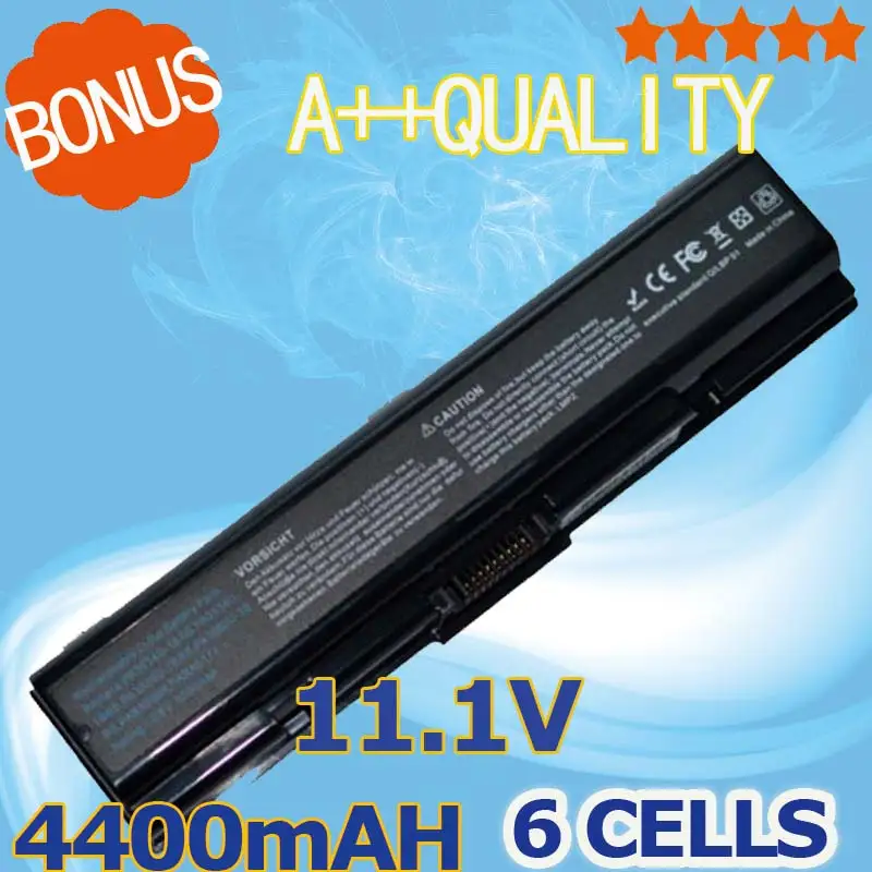 4400mAh лаптоп с Батарея PA3534U-1BRS PA3535U-1BAS для Toshiba Satellite A505 Pro L550 L450 L300 A200 A210 A350 L500 A300 A500