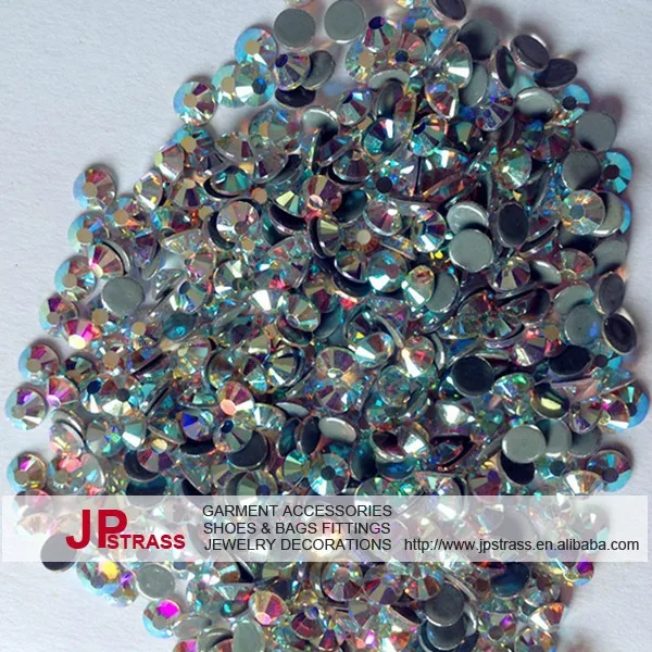 

3mm ss10 hot fix rhinestone crystal AB 1440 pieces each lot ; free shipping rhinestones crystal for high fashion dress