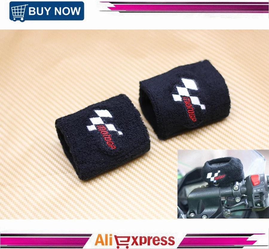 Free Shipping 2 Pieces 7x7 CM Motorcycle Front Brake Oil Reservoir Sock