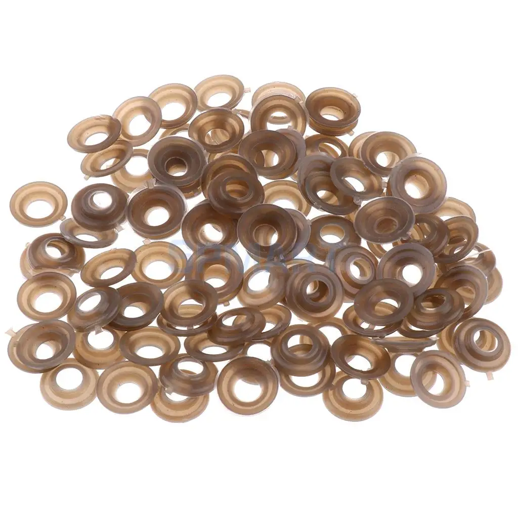 100 Pieces 15mm Plastic Safety Eyes Nose Washer BACKS for Bear Doll DIY Craft 