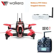 Walkera Rodeo RTF 5.8G FPV 110 110mm DEVO 7 TX RC Racing Drone Quadcopter With Head Tracker Goggle2/Charger/600TVL Camera F19845