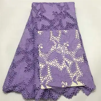 

2019 Latest High Quality Embroidery French Mesh Guipure Fabric 5 Yards African Tulle Fabric For Women Party Dress! ZQMF7187