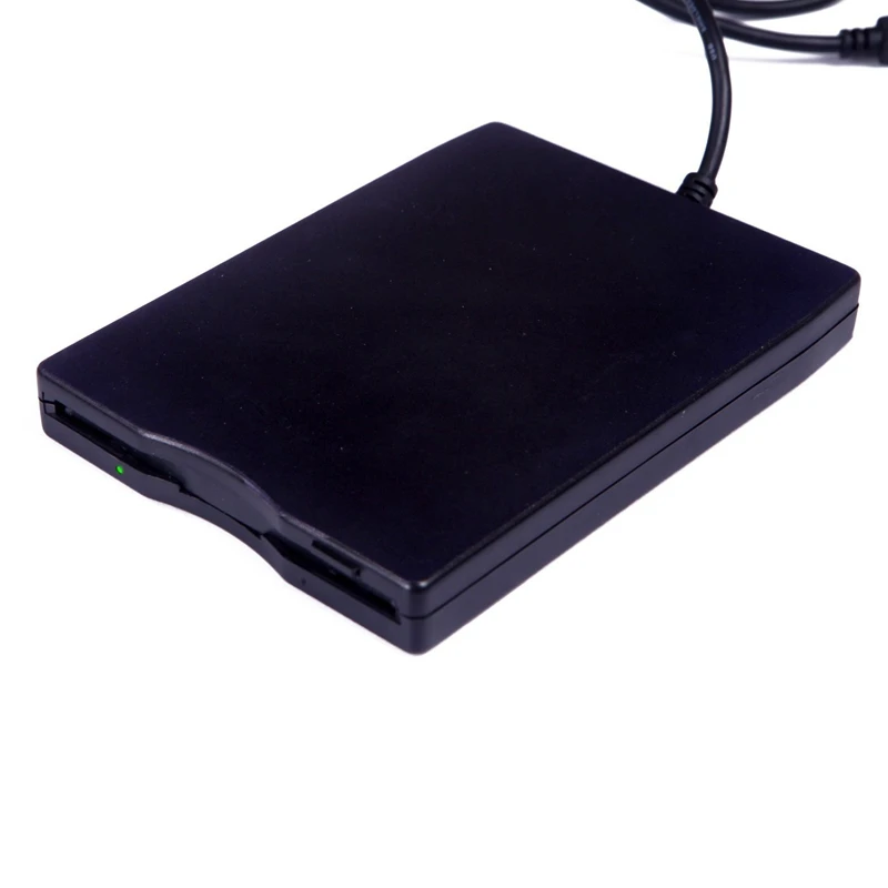 USB Floppy Drive, 3.5 inch USB External Floppy Diskette Drive 1.44 MB FDD Portable USB Drive Plug and Play for Laptops Desktop