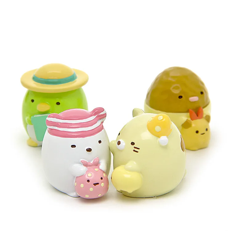 Kawaii Мультфильм японское аниме Sumikko Gurashi San x ручная биологическая фигурка игрушка