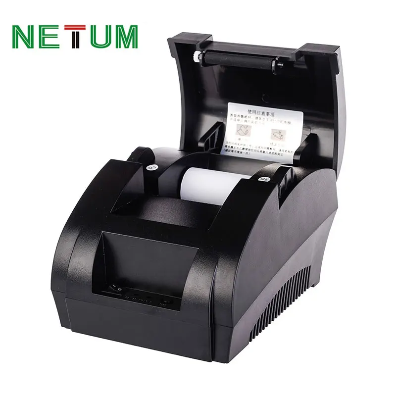 

NETUM NT-1890T 58mm Thermal Bluetooth Printer USB Thermal Receipt Printer RS232 POS Printer for Restaurant and Supermarke