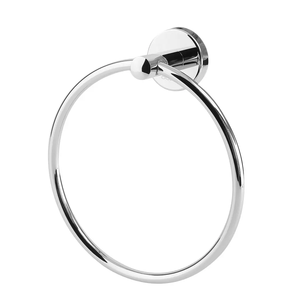 Хромированное кольцо для полотенец JOMOO современный стиль держатель для полотенец Настенная вешалка для ванны круглая форма аксессуары для ванной комнаты
