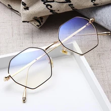 DOKLY квадратный глаз очки черный, серебристый цвет золото рамки для женщин мужчин прозрачные линзы металла Eyeware оптические, при близорукости