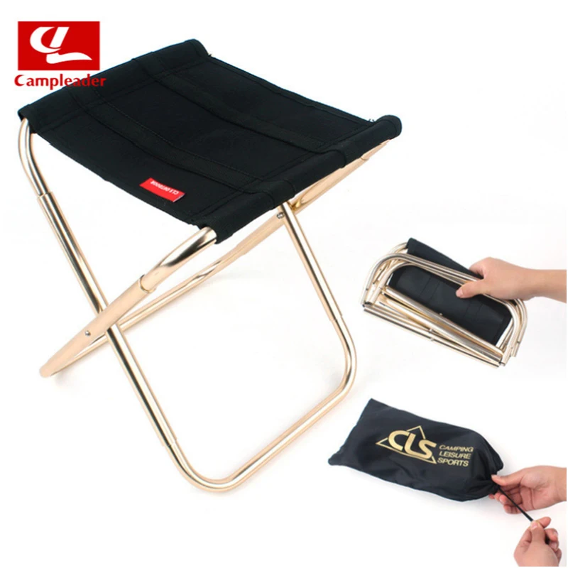 

Outdoor Lightweight Portable Folding Fishing Chair Camping Oxford Cloth Foldable Picnic Fishing Chair with Storage Bag CL190