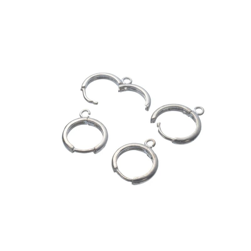 10Pcs 16x14cm Copper Earring Hoop Women's Findings 2019 Trendy Ear DIY