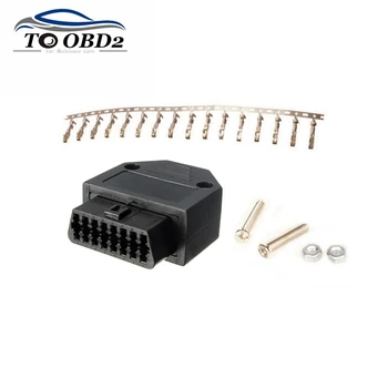 10 шт./лот оптовая продажа OBD2 автомобильный диагностический адаптер OBD OBDII/EOBD JOBD стандартный женский разъем + Корпус + терминал + винт 10 шт./лот оптовая продажа OBD2 автомобильный диагностический адаптер OBD OBDII/EOBD JOBD стандартный женский разъем + Корпус + терминал + винт