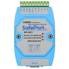 Индустриальный RS232 Последовательный модуль преобразования для молниезащиты активных изолированный RS232 к RS485RS422 конвертер
