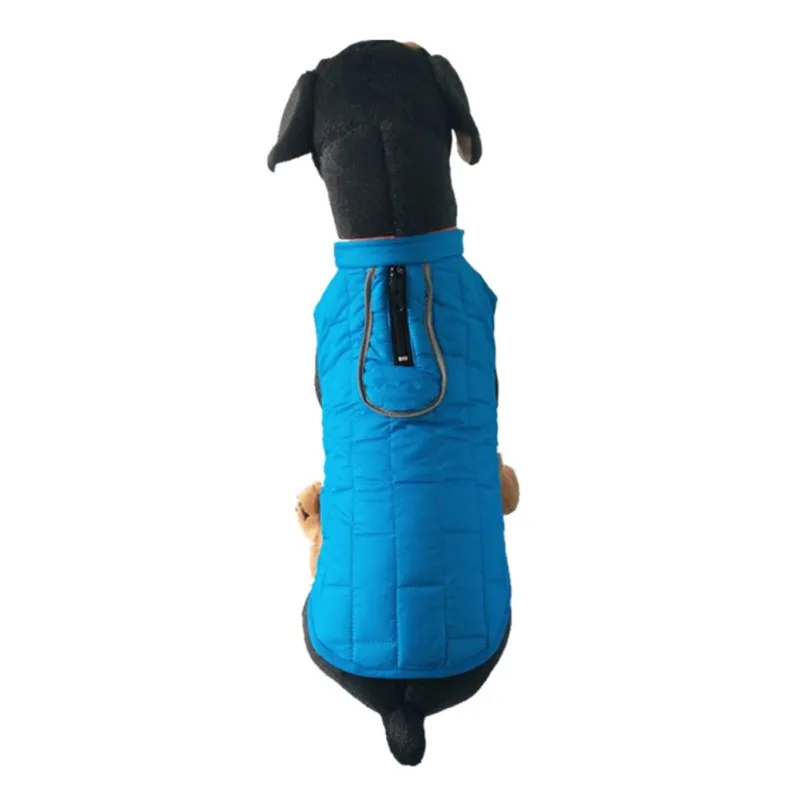 

Waterproof Dog Clothes Winter Jacket Reflective Reversible Pet Coats for Small Medium Large Dogs Quilted Dog Vest N