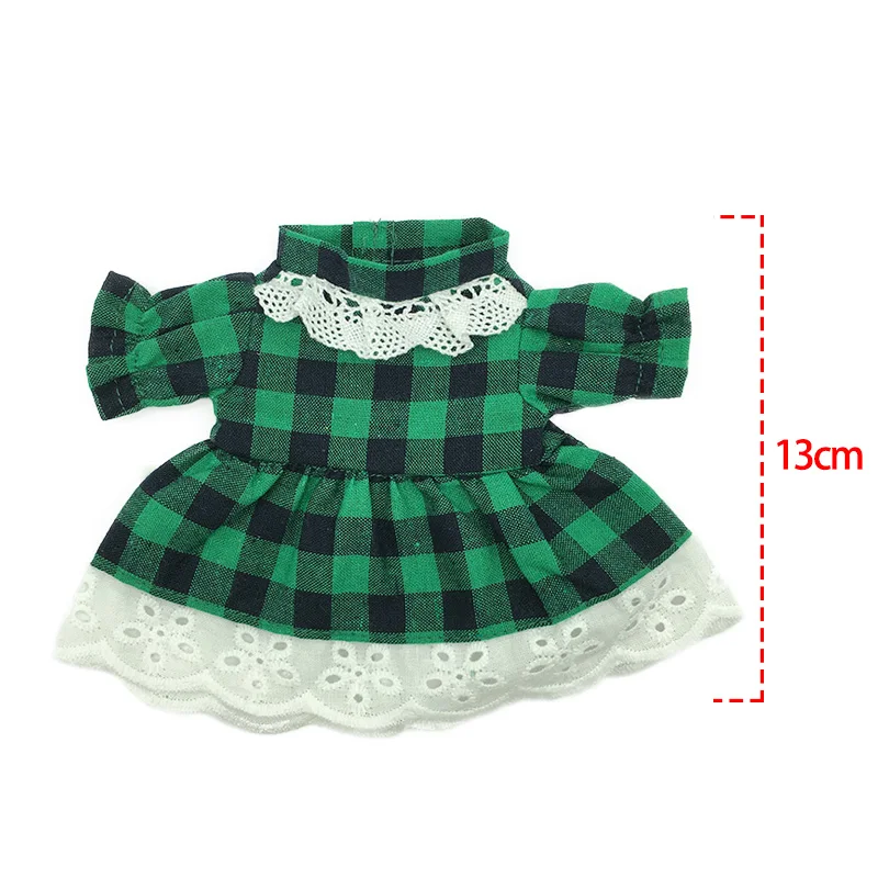 1pc Doll Clothes for 30cm Bunny Rabbit Plush Toys Floral Skirt Sweater Cloak Suit Accessories for 1/6 BJD Dolls Gifts for Girls 15